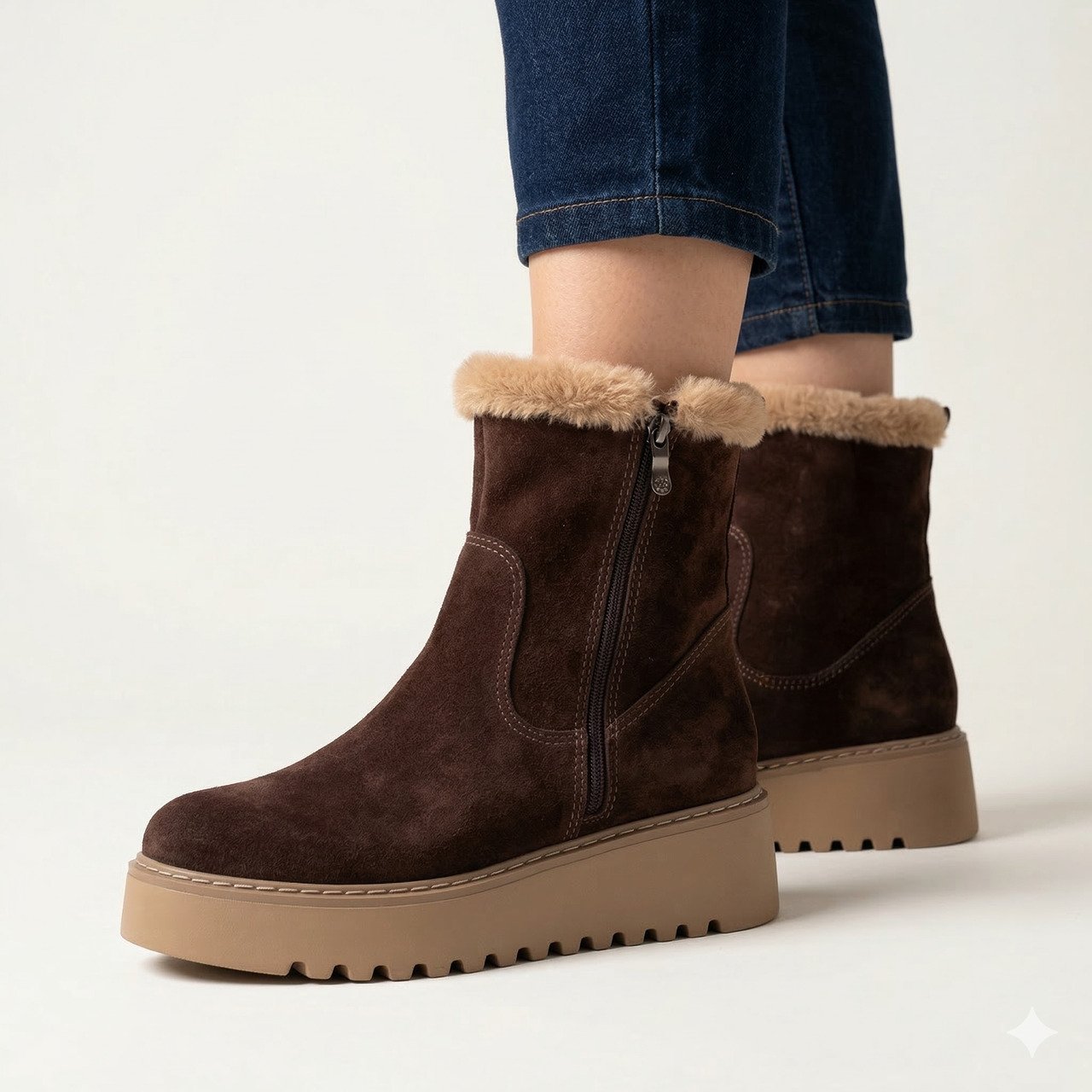 Bota Ugg Bottero Feminina Em Couro Café Café 3