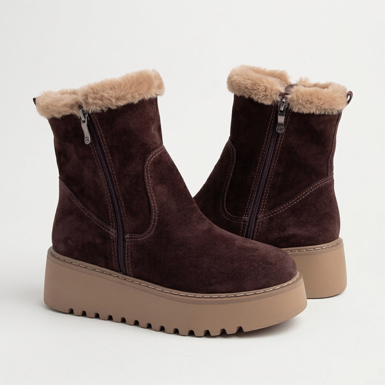 Bota Ugg Bottero Feminina Em Couro Café Café 4