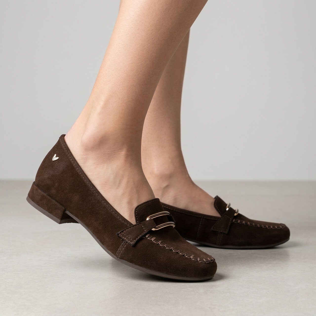 Mocassim Mississipi Feminino Camurça Café Marrom 2