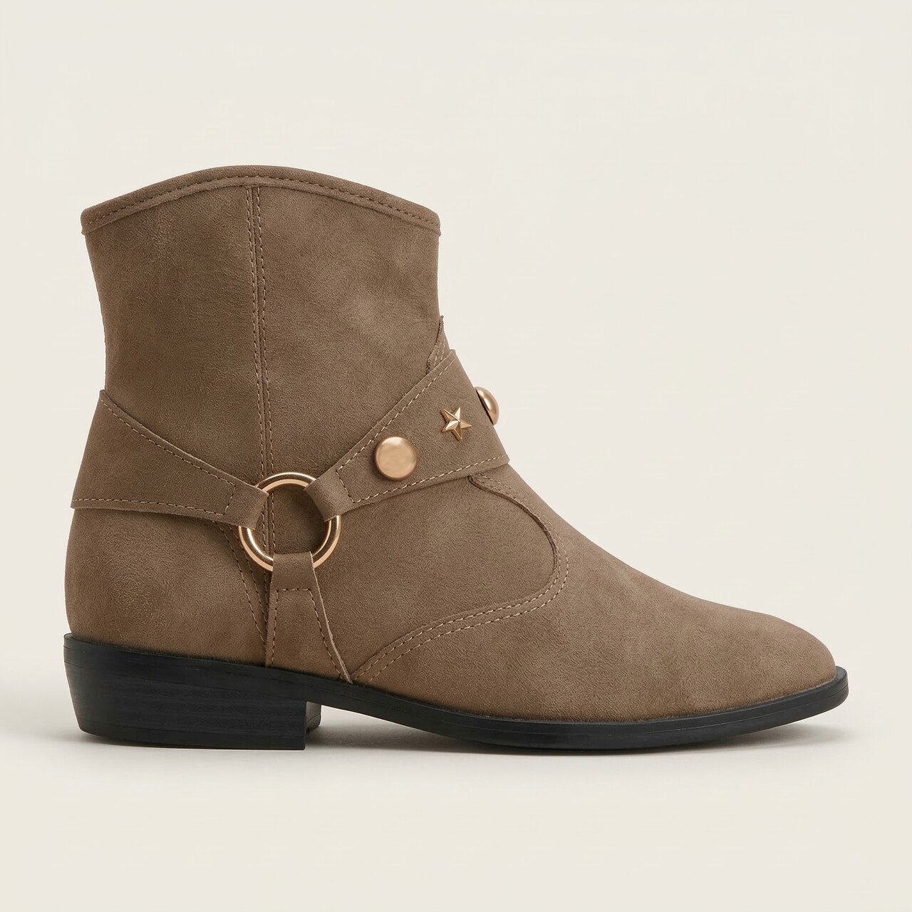 Bota Western Molekinha Infantil Castanho