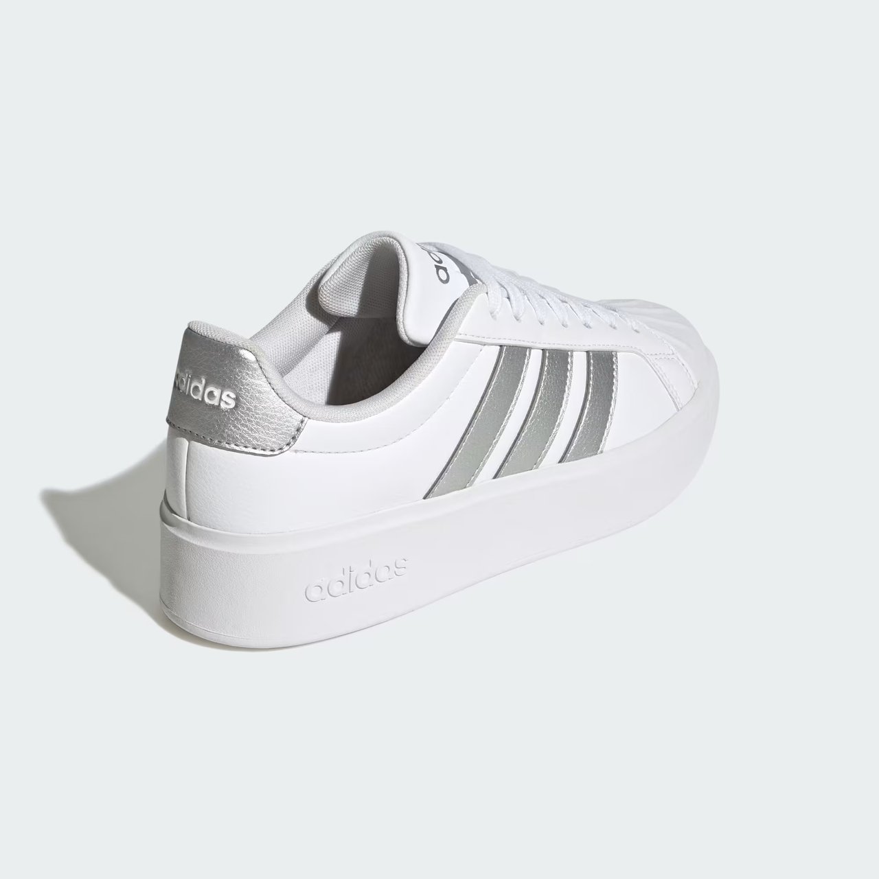 Tênis Adidas Streettalk Bold Feminino Branco Branco 5