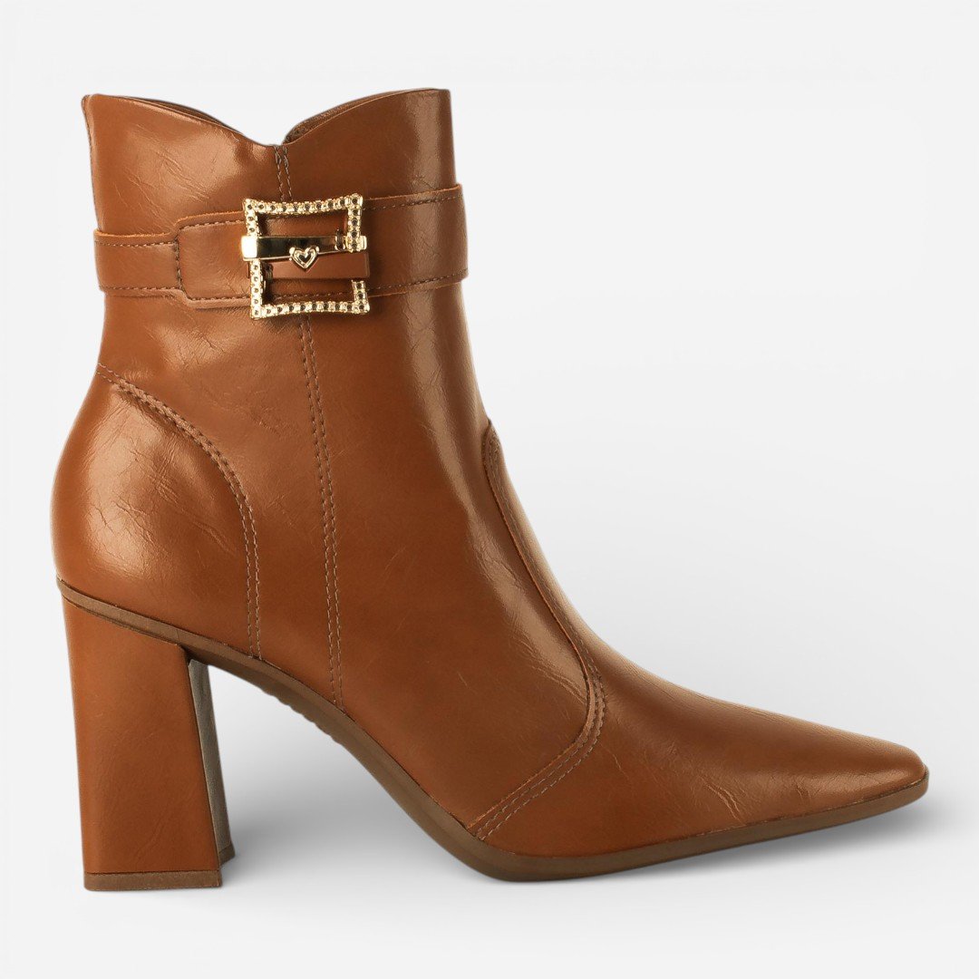 Bota Mississipi Cano Curto Tabaco