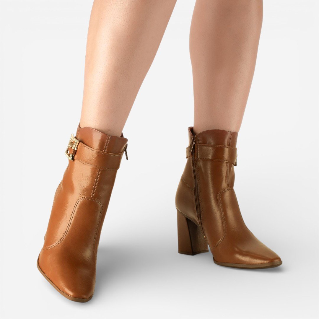 Bota Mississipi Cano Curto Tabaco Marrom 3