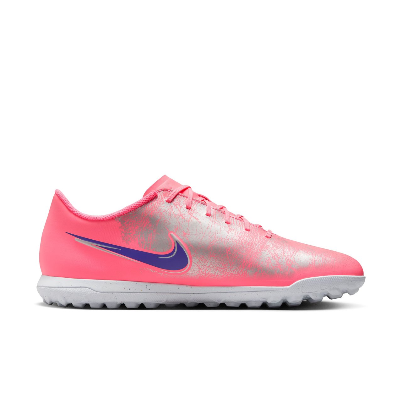 Chuteira Vini Jr Society Nike Mercurial Vapor 16 Club Rosa Rosa 5