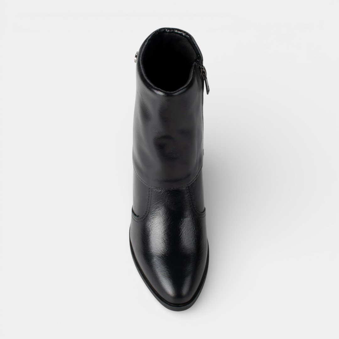 Bota Dakota Capa Cano Curto Salto Bloco Preta Preto 6