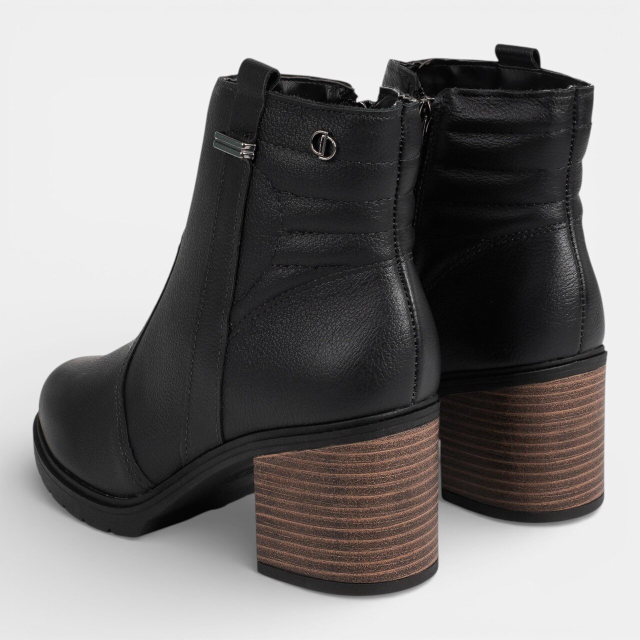 Bota Chelsea Dakota Em Couro Preta Preto 6