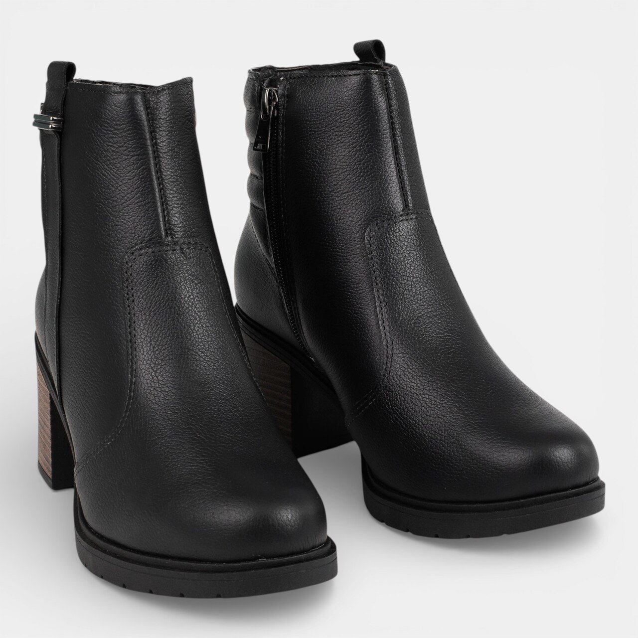 Bota Chelsea Dakota Em Couro Preta Preto 7