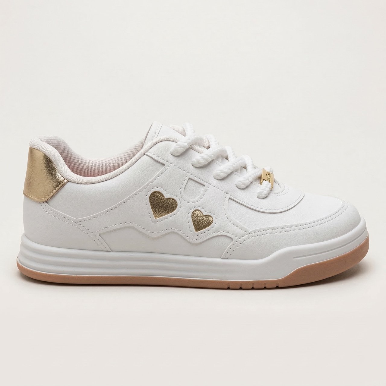 Tênis Molekinha Infantil Casual Branco