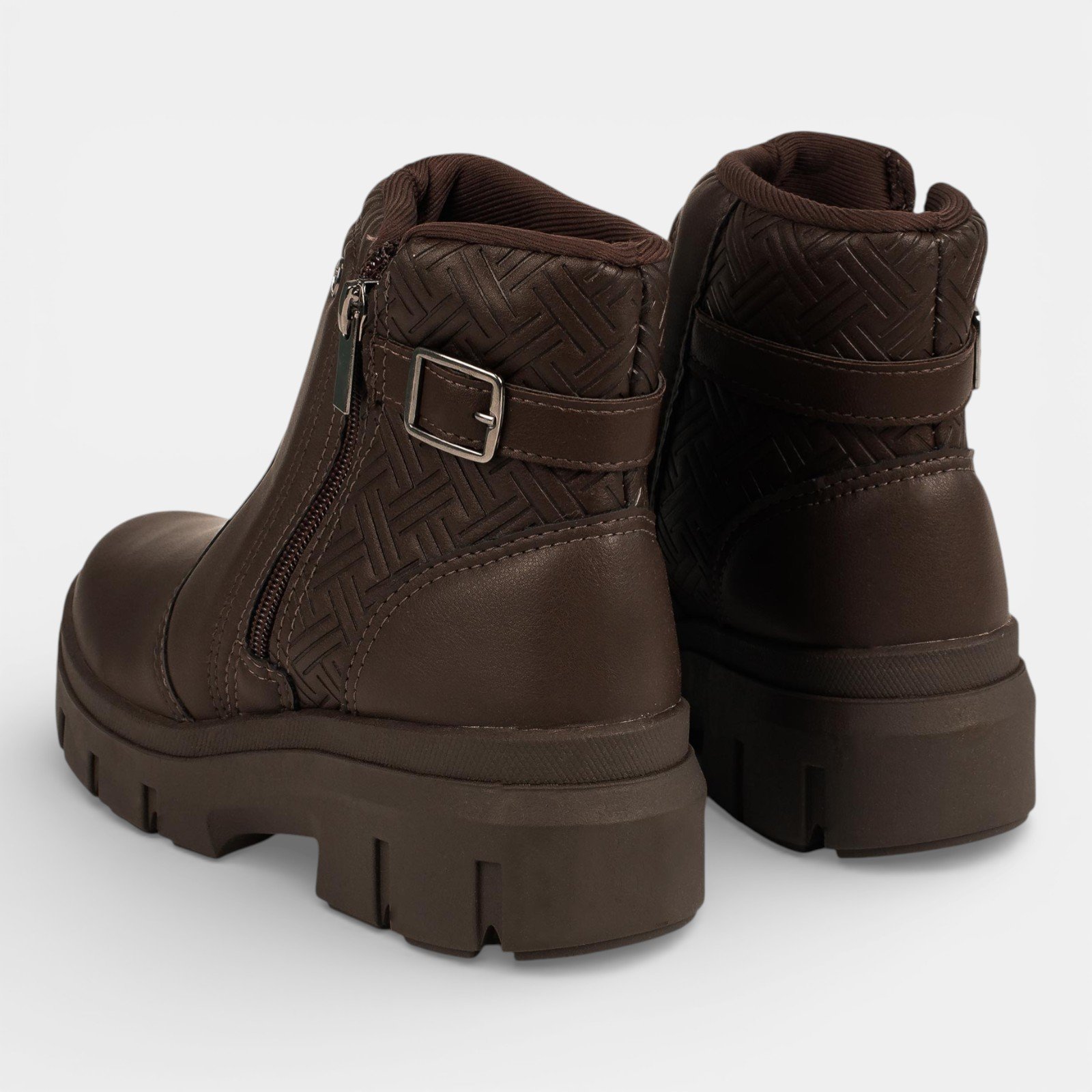 Bota Kolosh Feminina Tratorada Marrom Marrom 5