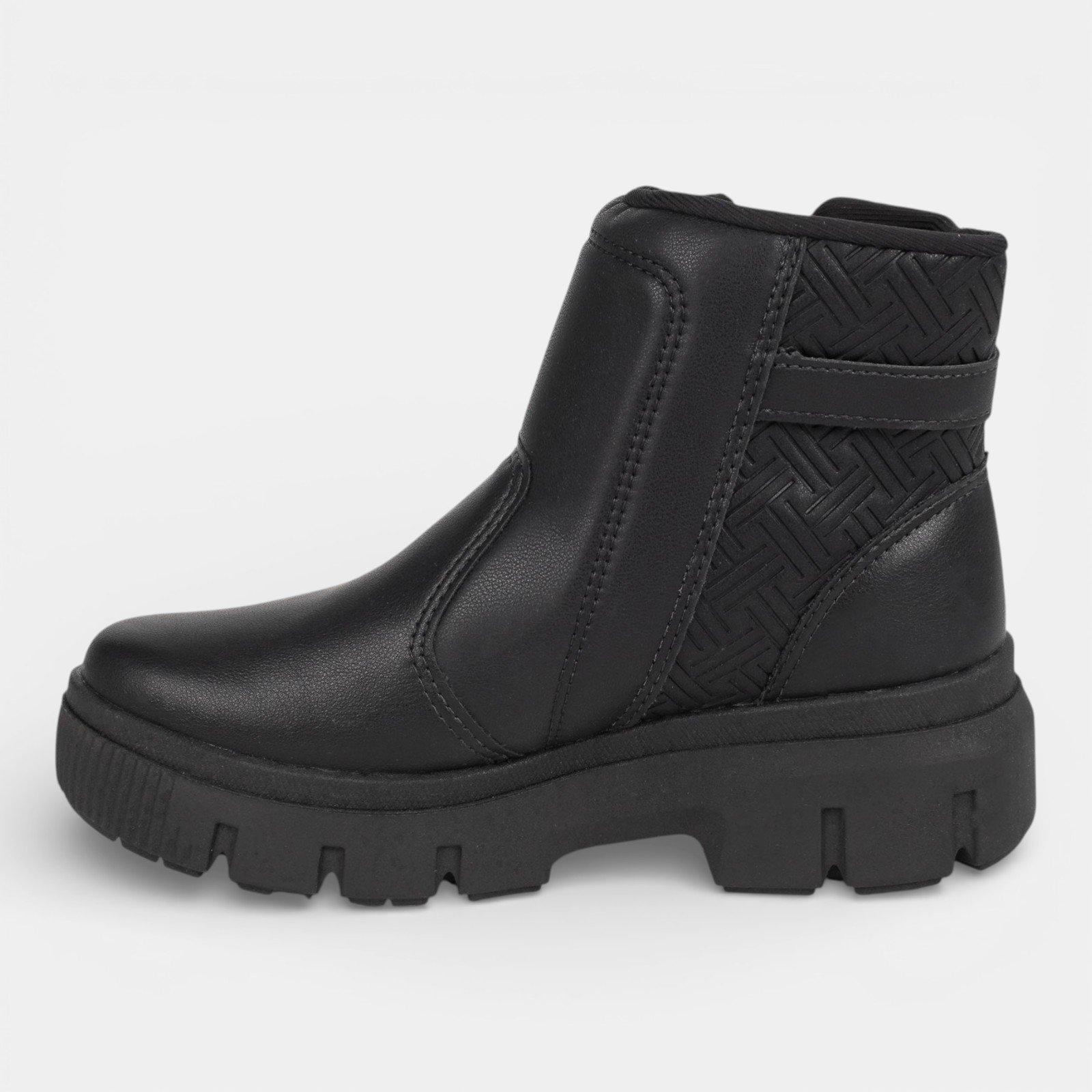 Bota Kolosh Feminina Tratorada Preta Preto 4