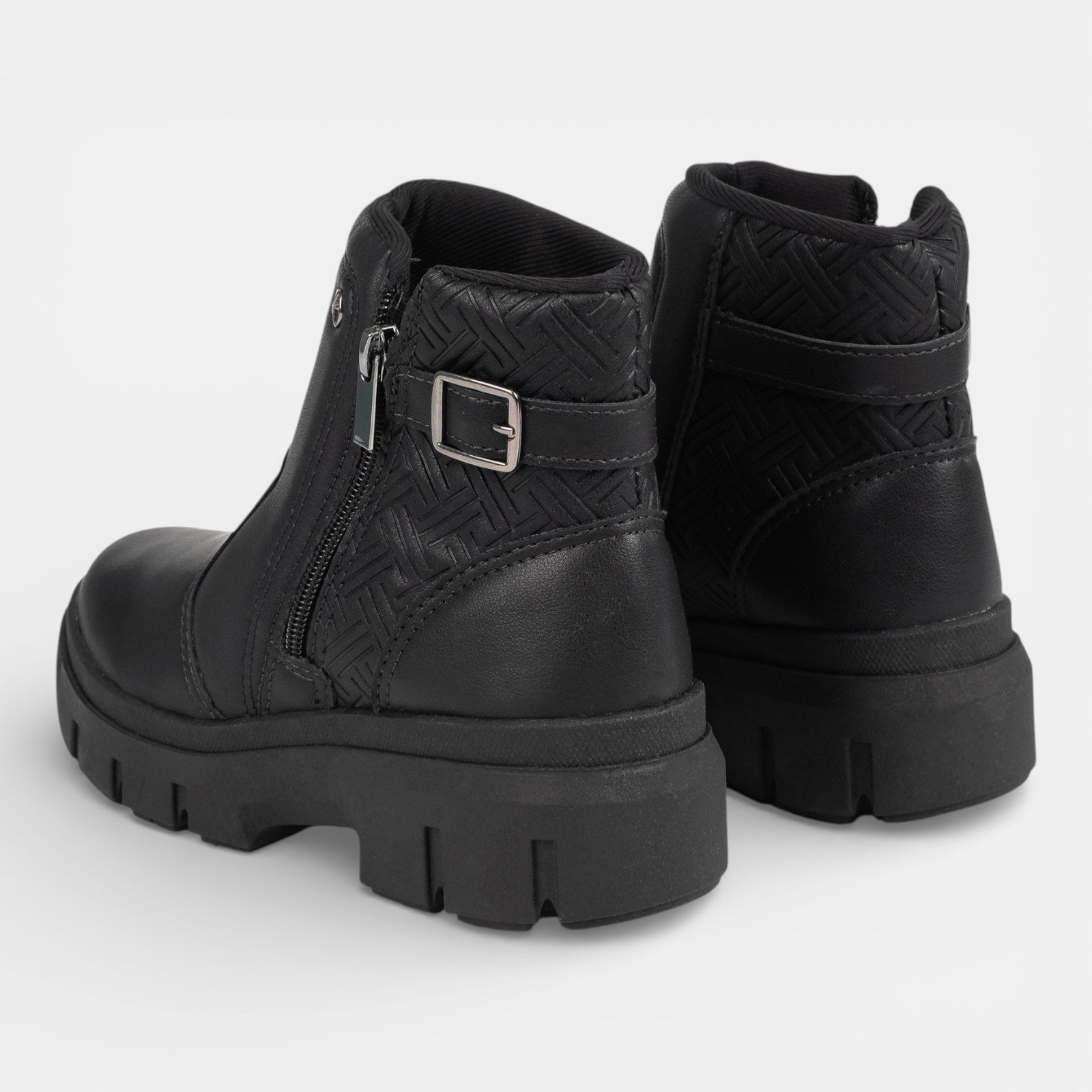 Bota Kolosh Feminina Tratorada Preta Preto 7