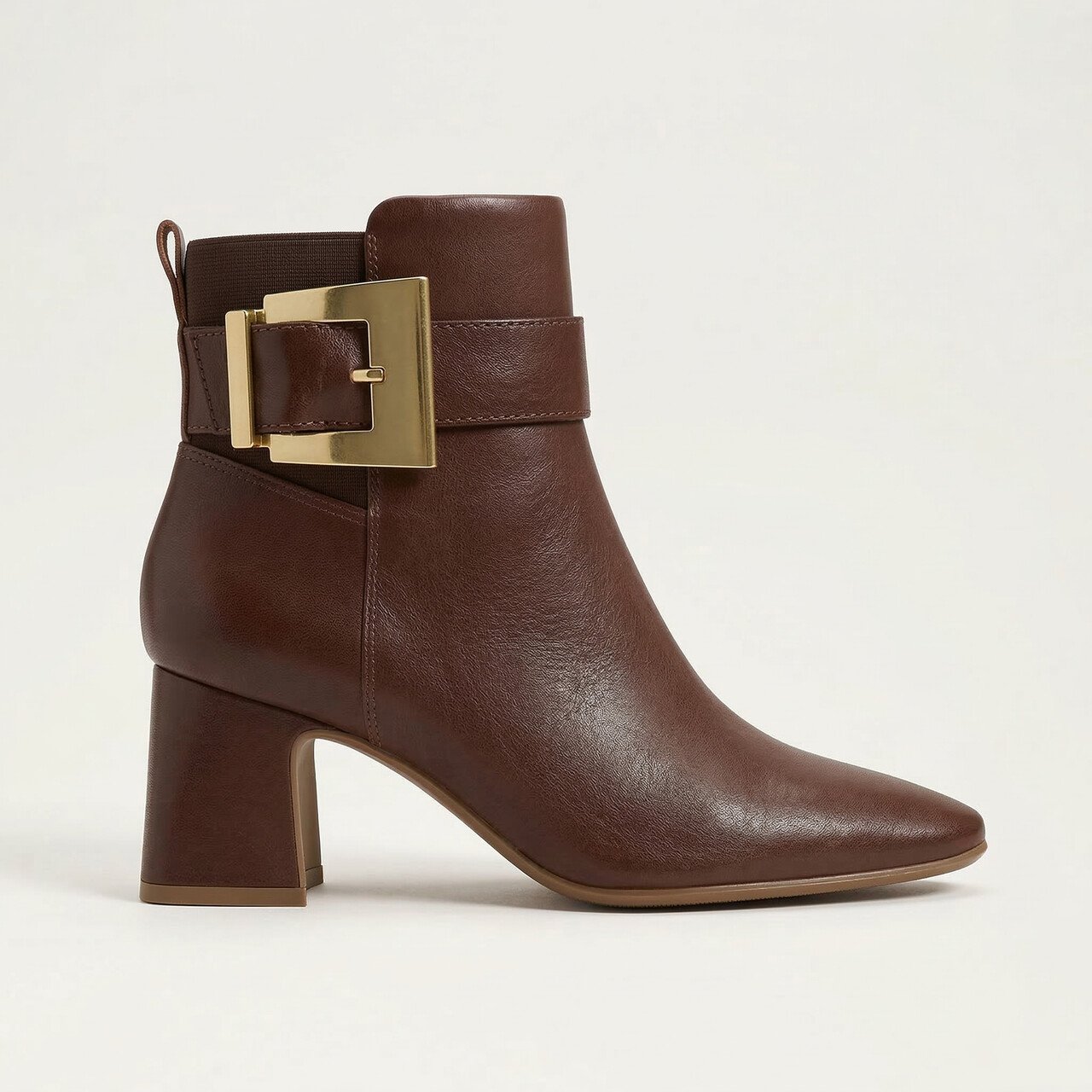 Bota Vizzano Cano Curto Marrom