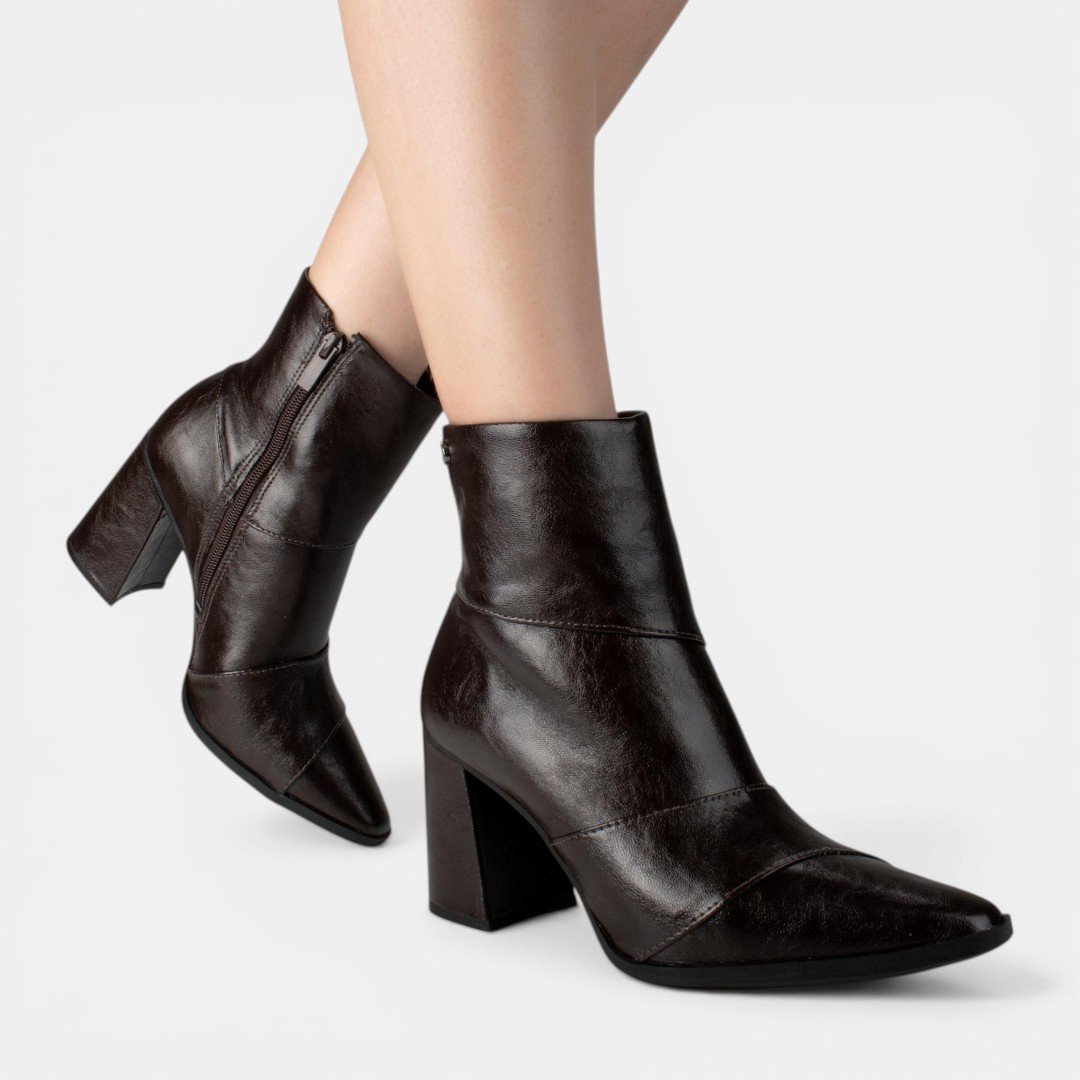 Bota Dakota Cano Curto Marrom Marrom 3