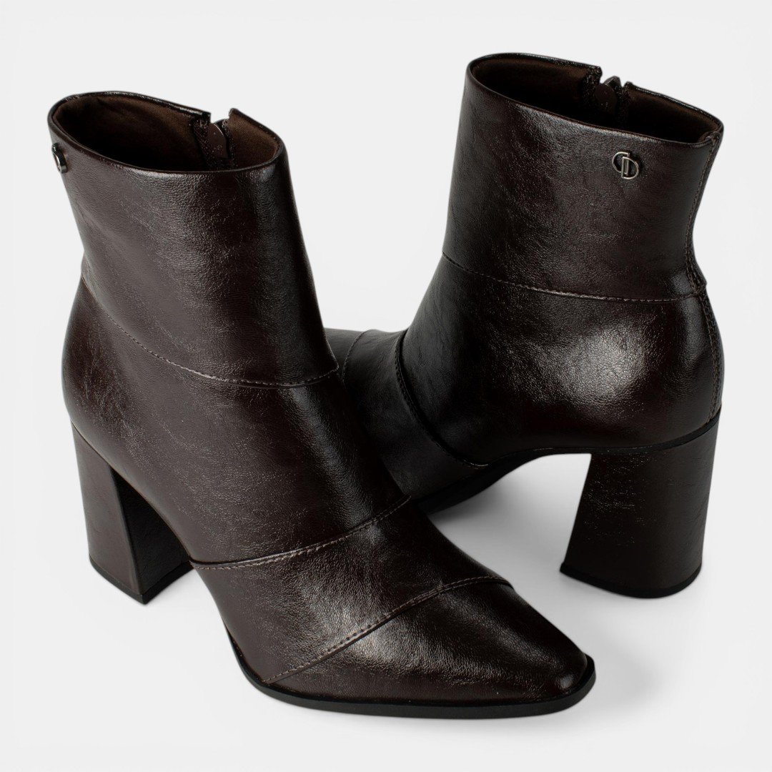 Bota Dakota Cano Curto Marrom Marrom 7