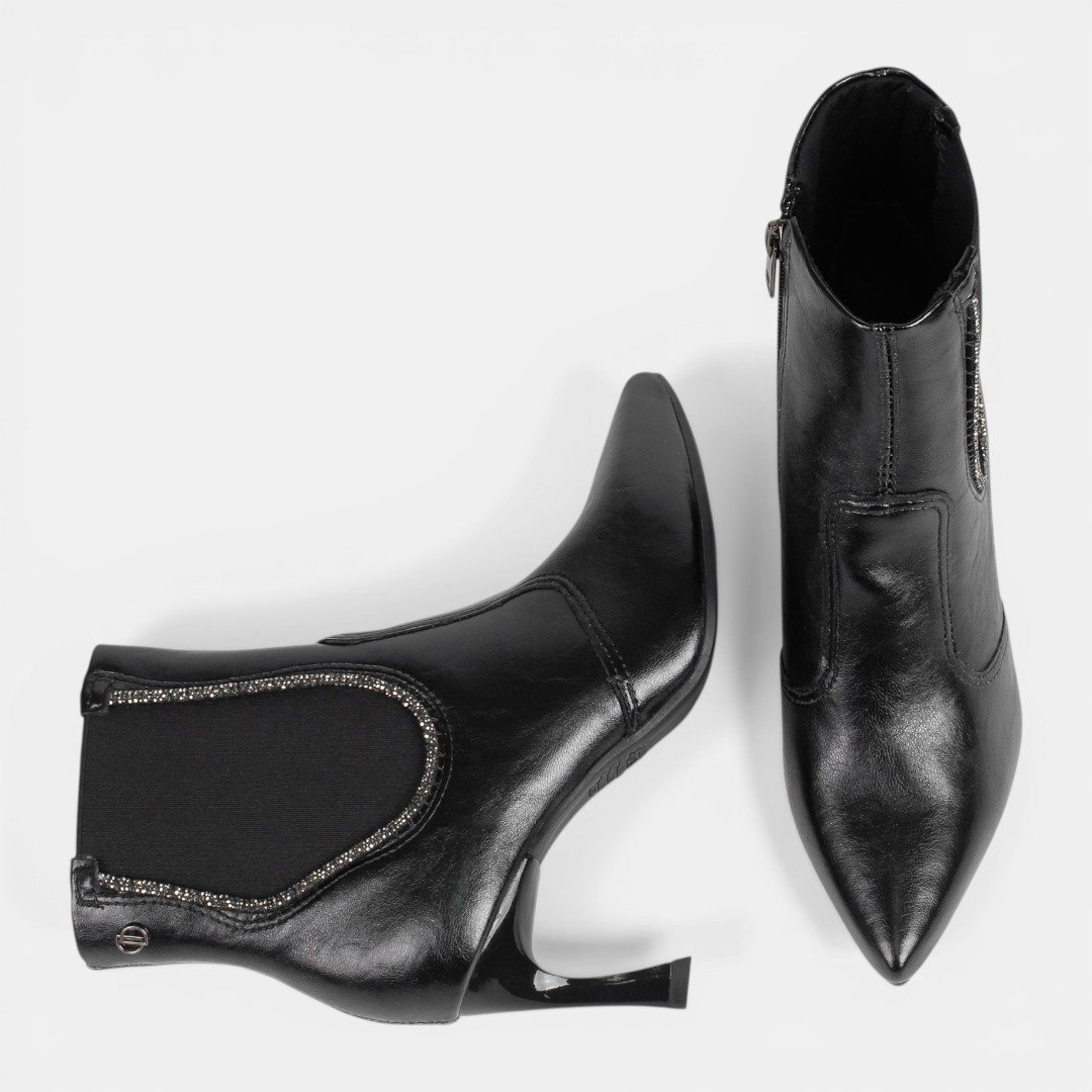 Bota Social Dakota Cano Curto Preta Preto 8