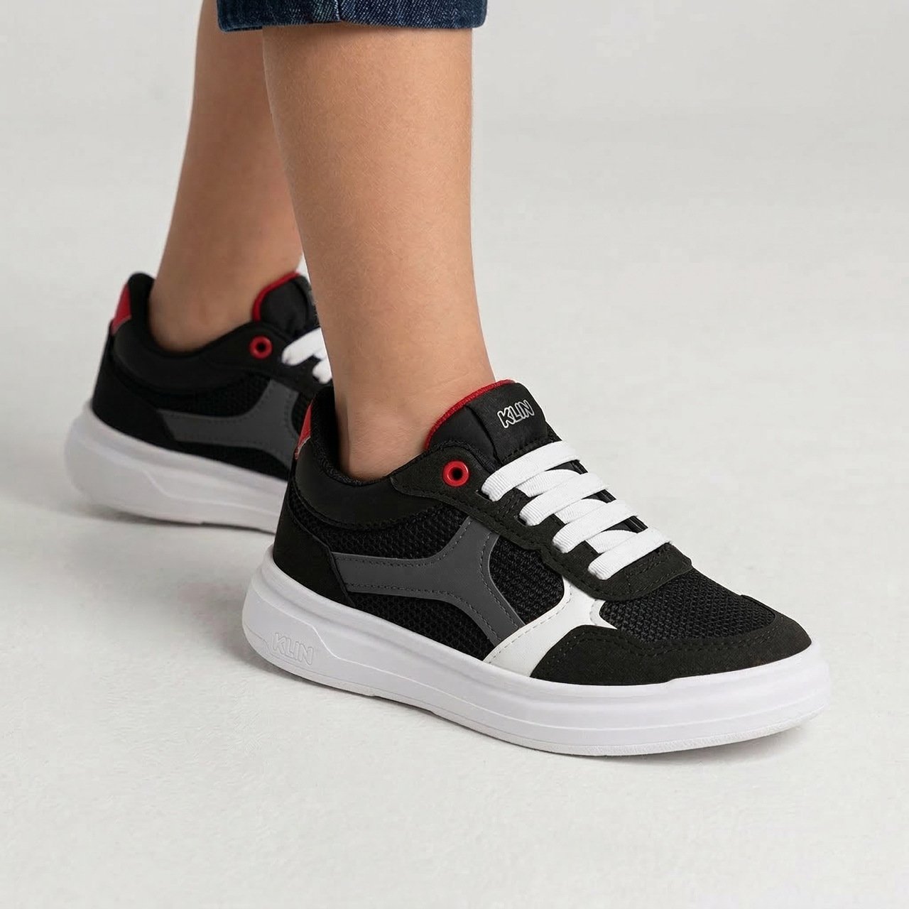 Tênis Klin Next Mini Infantil Preto Preto 2