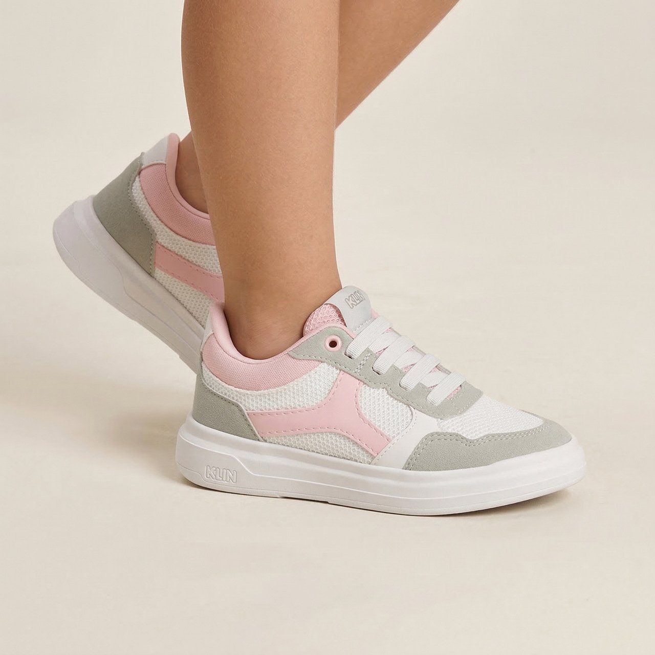 Tênis Klin Next Mini Infantil Branco Branco 2
