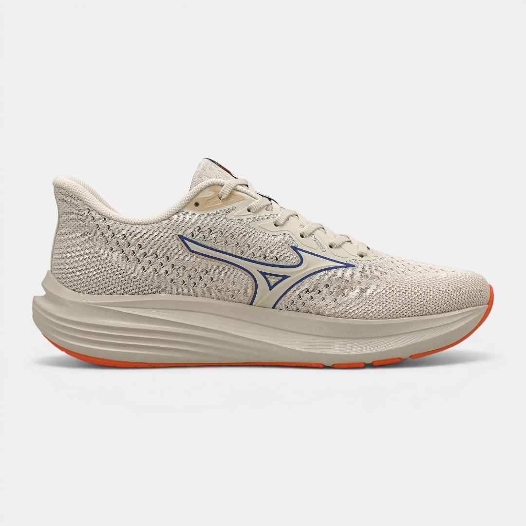 Tênis De Corrida Mizuno Lively Bege Bege 4