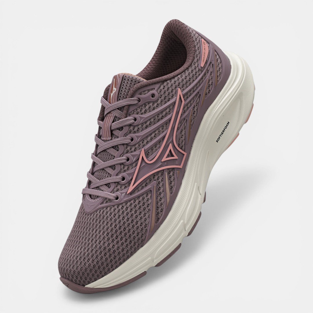 Tênis De Corrida Feminino Mizuno Jet 8 Lavanda Lavanda 2