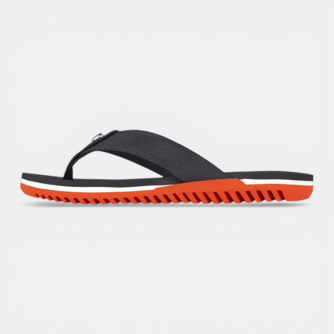 Chinelo Kenner NK6 Pro Preto/Laranja