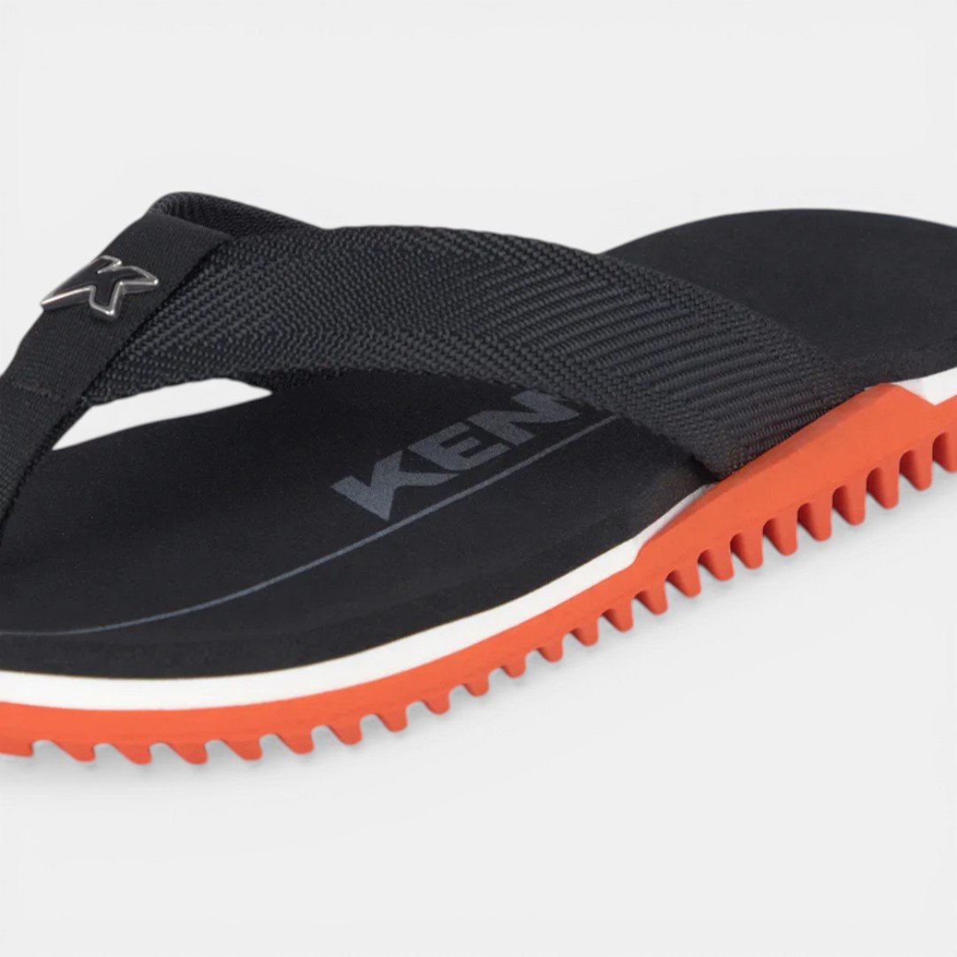 Chinelo Kenner NK6 Pro Preto/Laranja Preto/Laranja 5