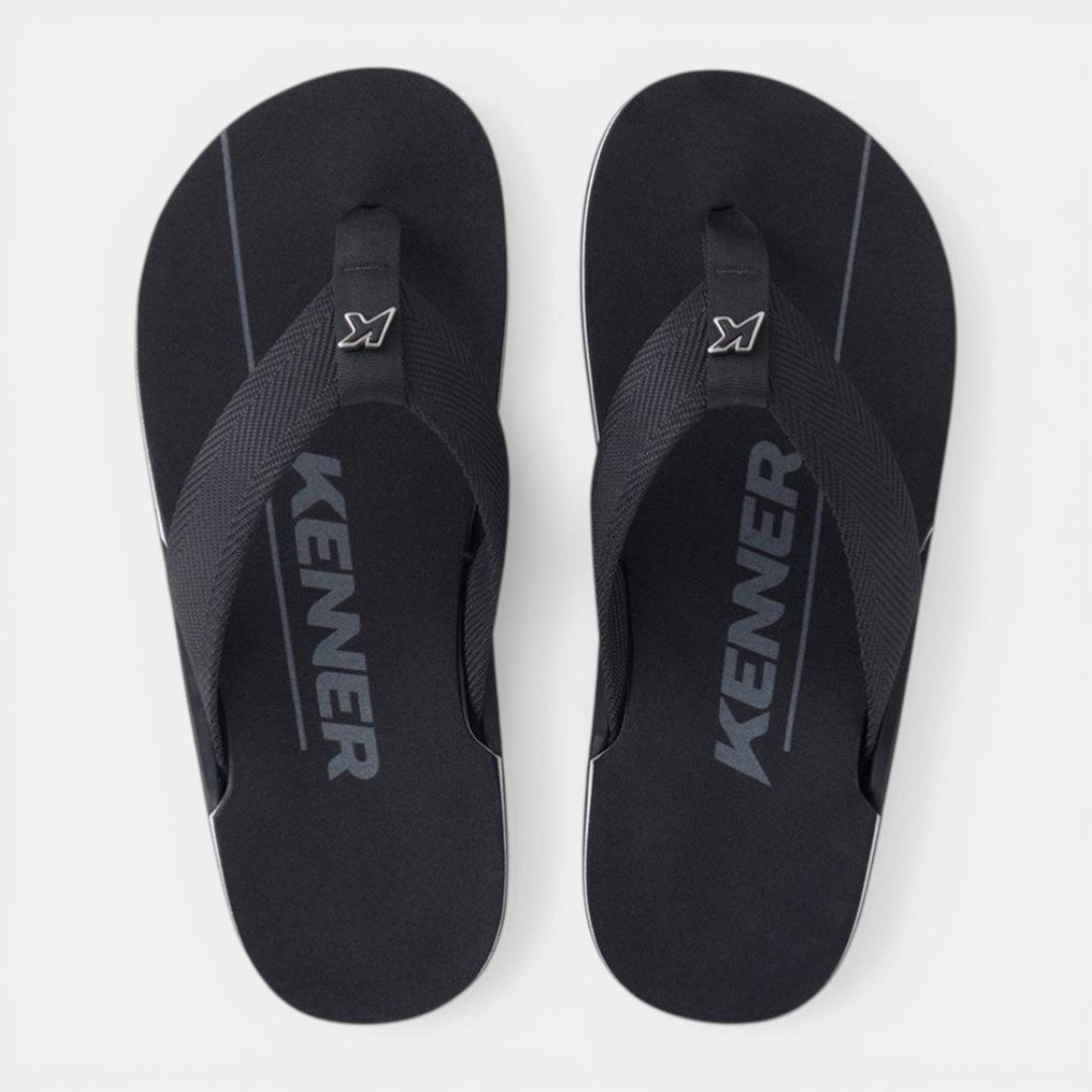 Chinelo Kenner NK6 Pro Preto Preto 4