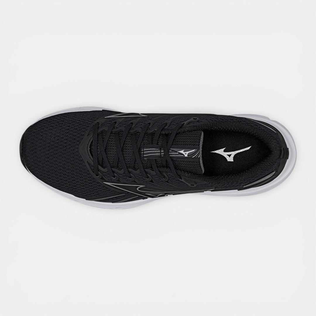 Tênis de Corrida Masculino Mizuno Jet 8 Preto com Prata Preto 5