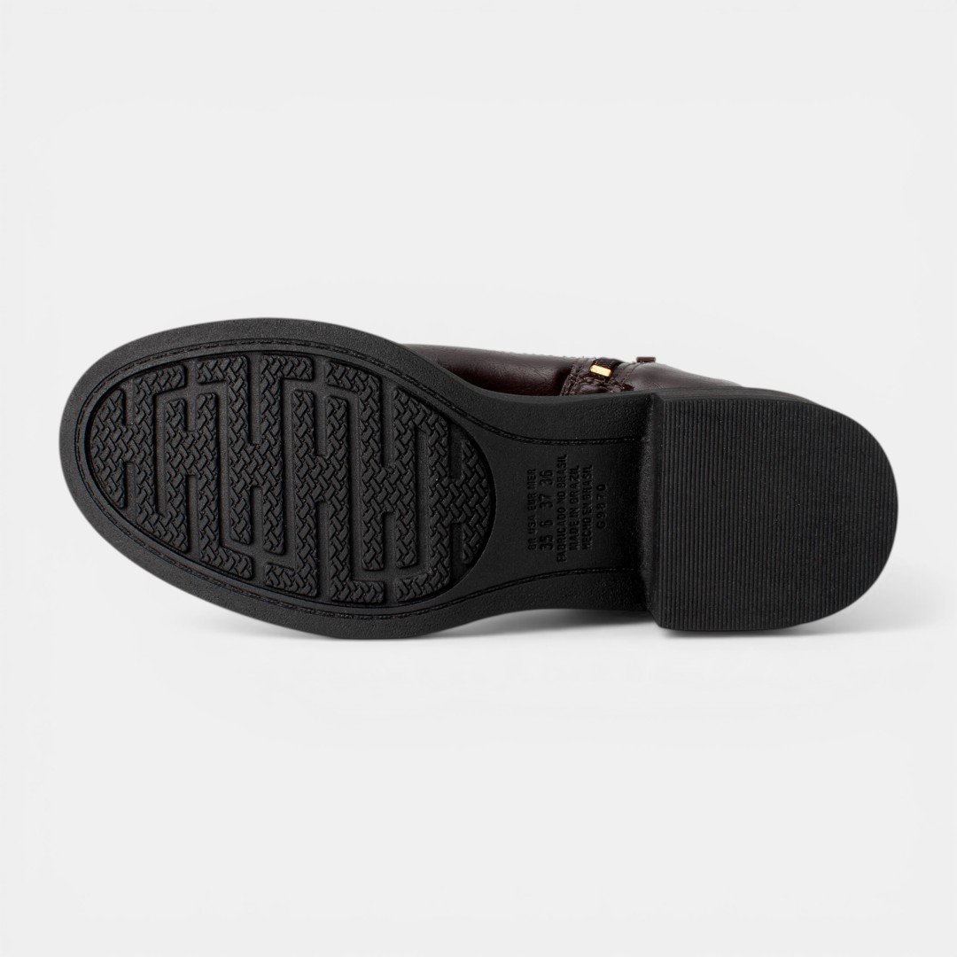 Bota Dakota Cano Curto Marrom Escuro Marrom 5