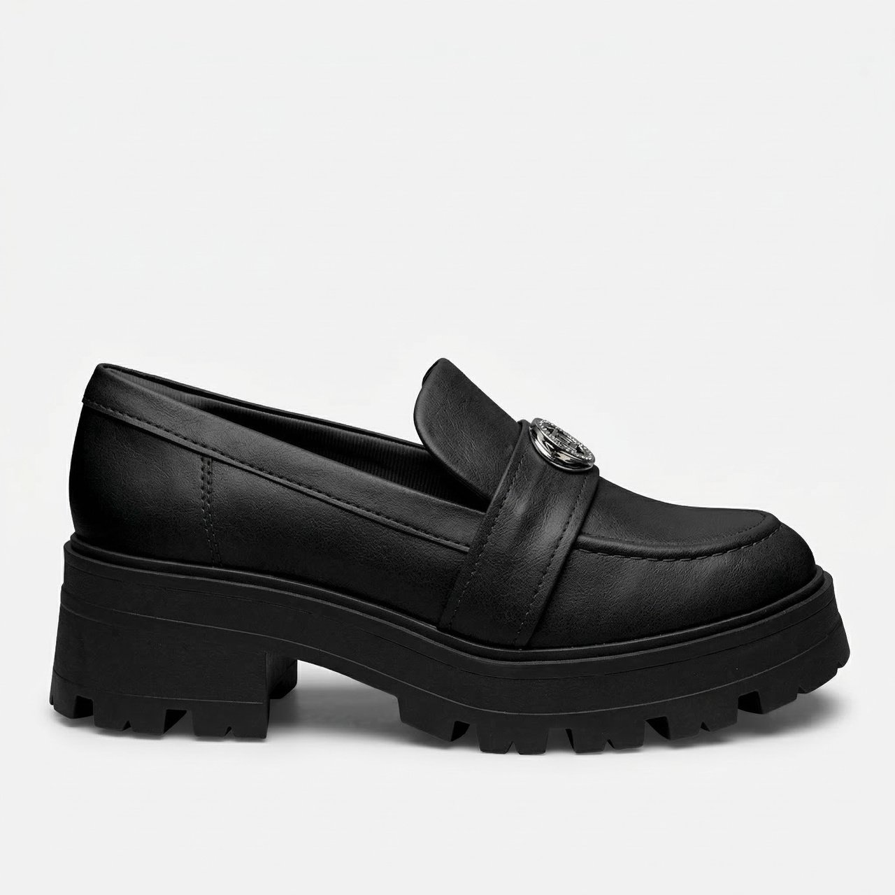 Sapato Loafer Plataforma Dakota Preto