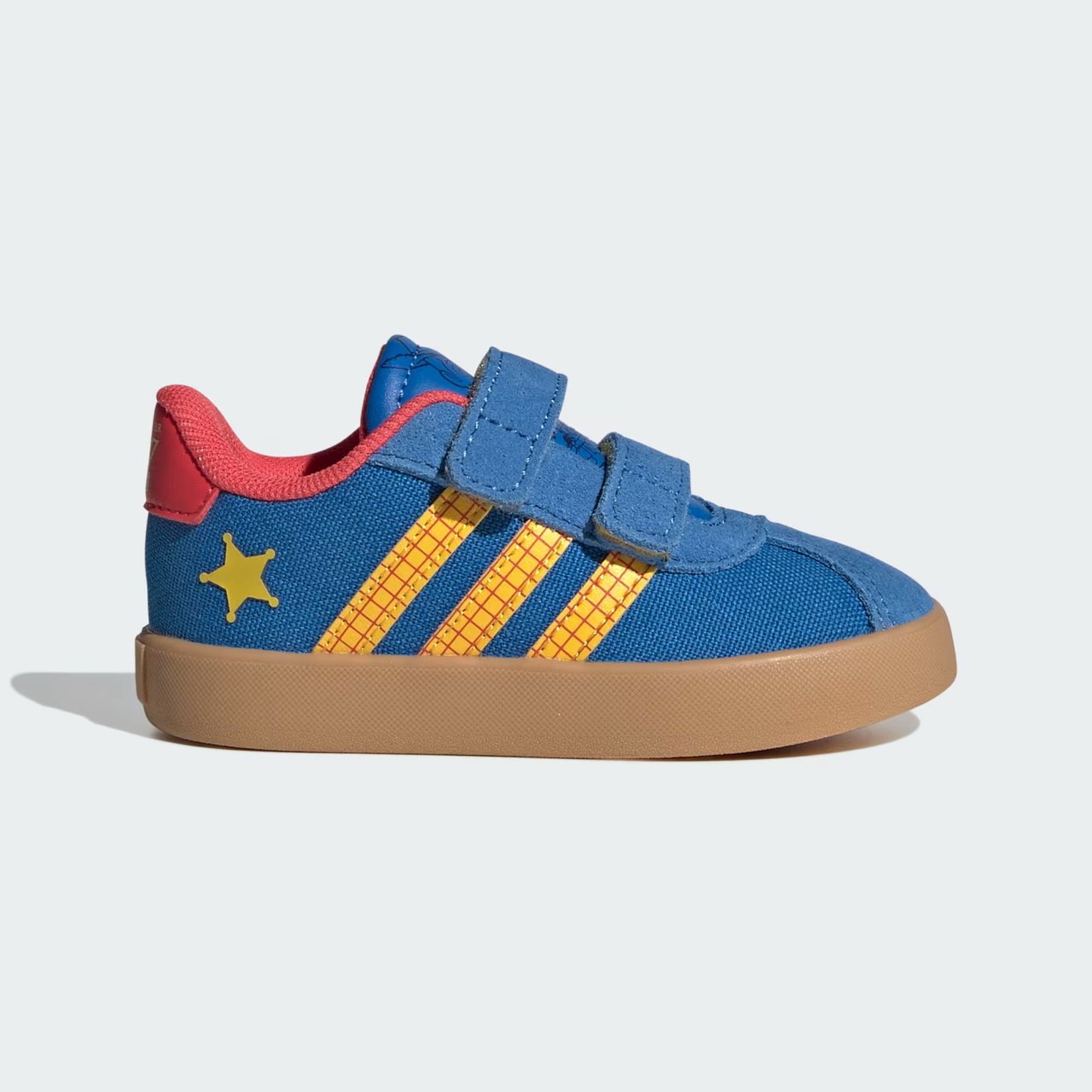 Tênis Adidas Pixar Toy Story Woody VL Court 3.0 Infantil Azul
