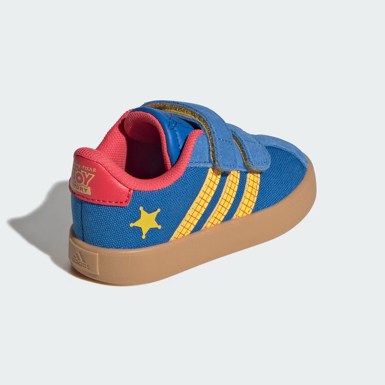 Tênis Adidas Pixar Toy Story Woody VL Court 3.0 Infantil Azul Azul 5