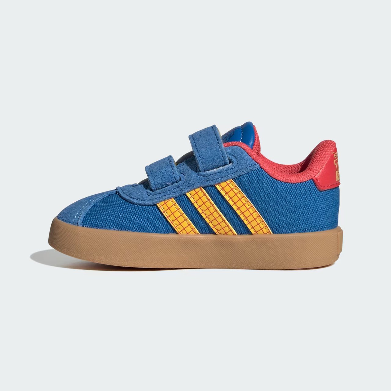 Tênis Adidas Pixar Toy Story Woody VL Court 3.0 Infantil Azul Azul 6