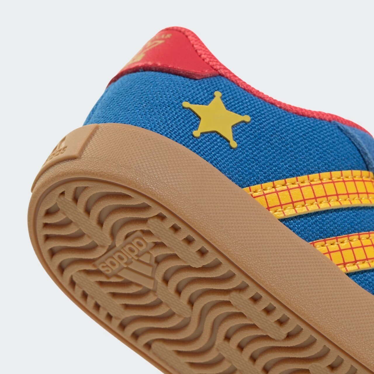 Tênis Adidas Pixar Toy Story Woody VL Court 3.0 Infantil Azul Azul 8