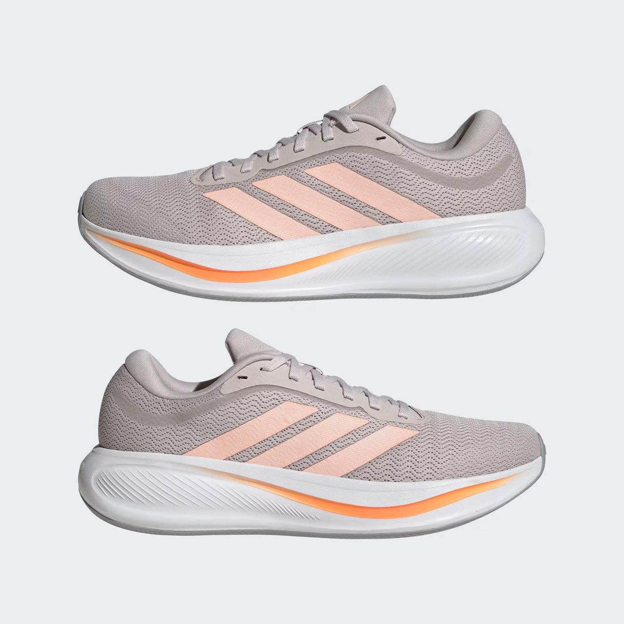 Tênis Adidas Response Runner 2 Lilás Claro Cinza 7
