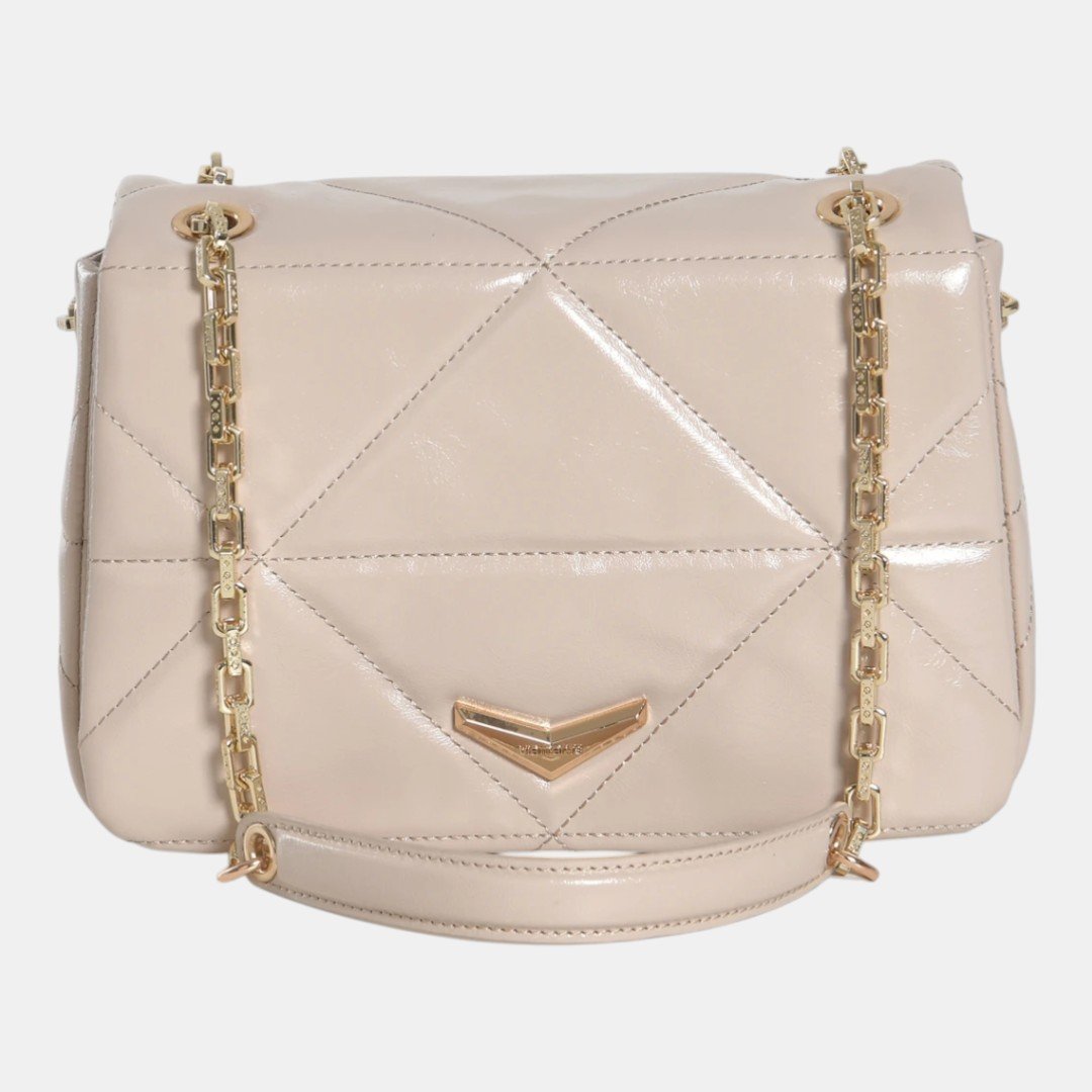 Bolsa Crossbody Via Marte Média Bege