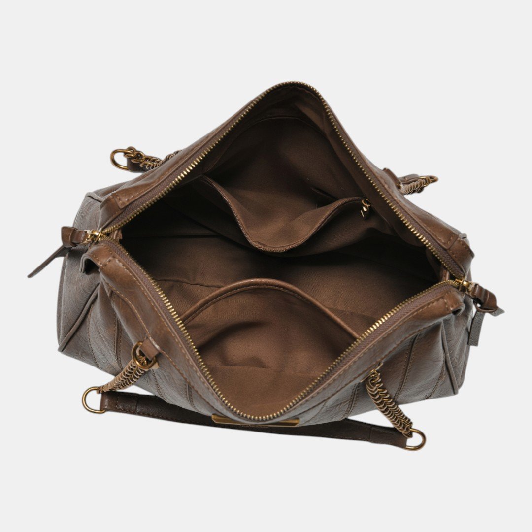 Bolsa Shoulder Via Marte Marrom Marrom 4