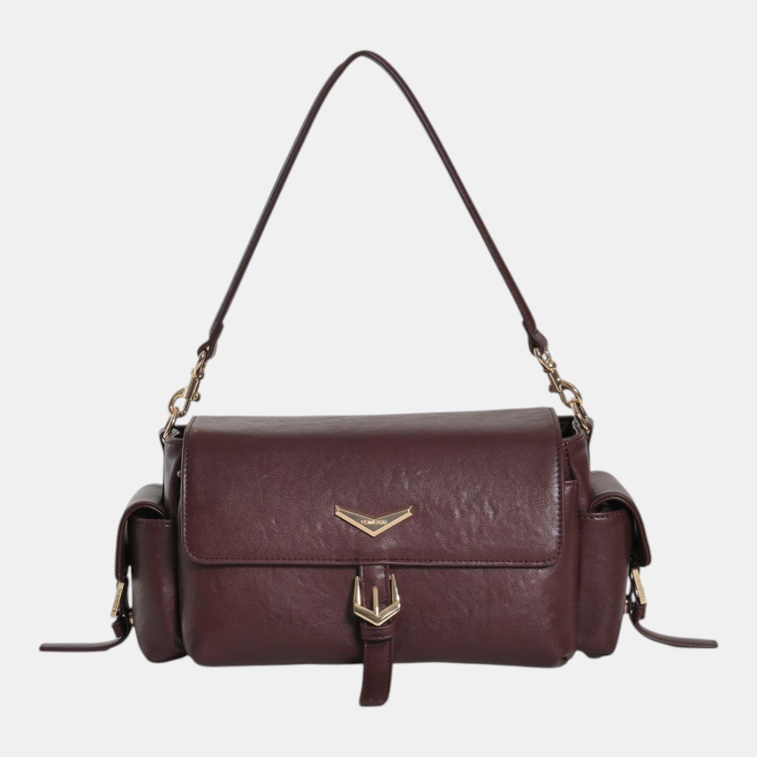 Bolsa Multipocket Via Marte Média Bordô