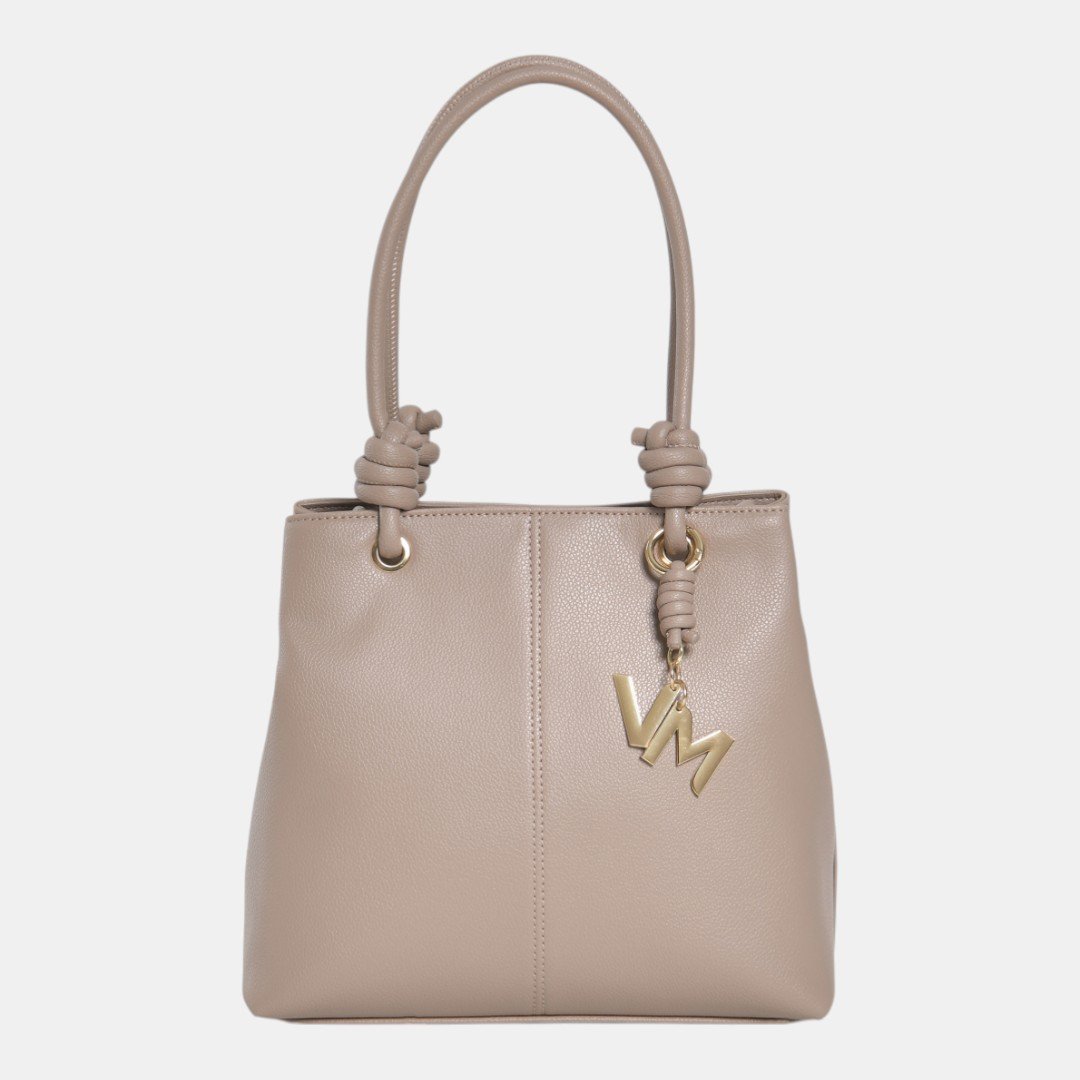 Bolsa Shoulder Via Marte Média Cinza