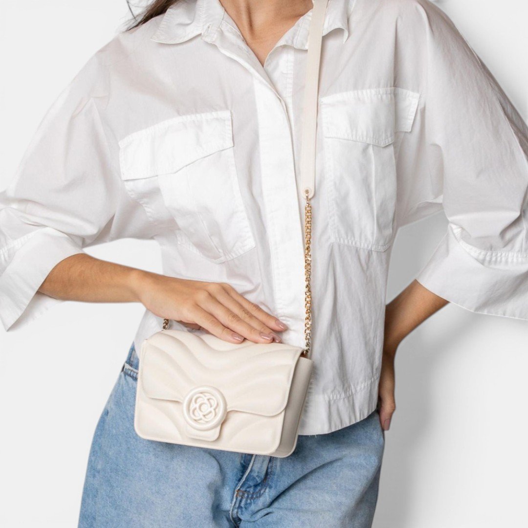 Bolsa Petite Jolie Sophy Creme Branco 3