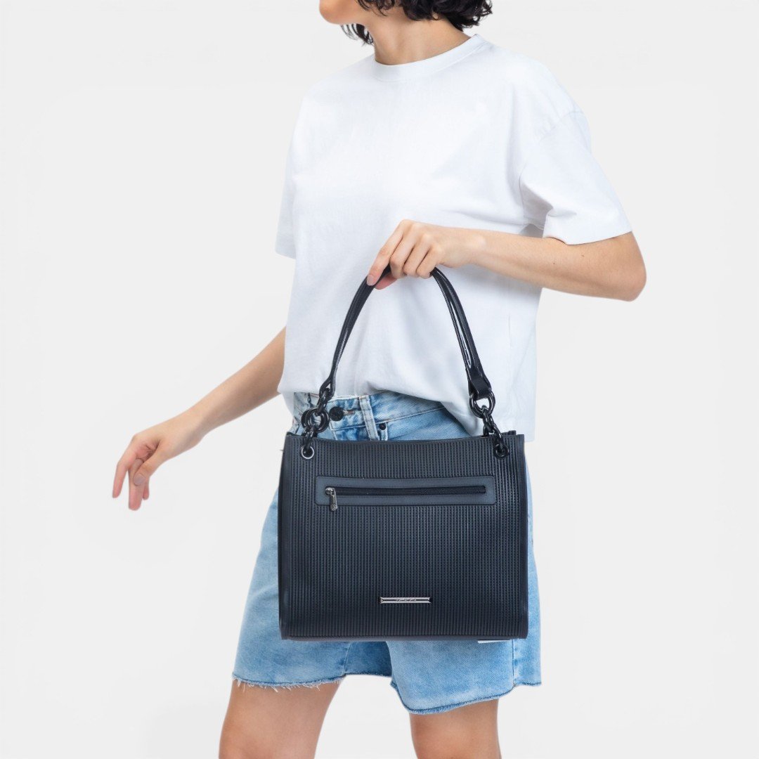 Bolsa Petite Jolie Olga Preta Bege 2