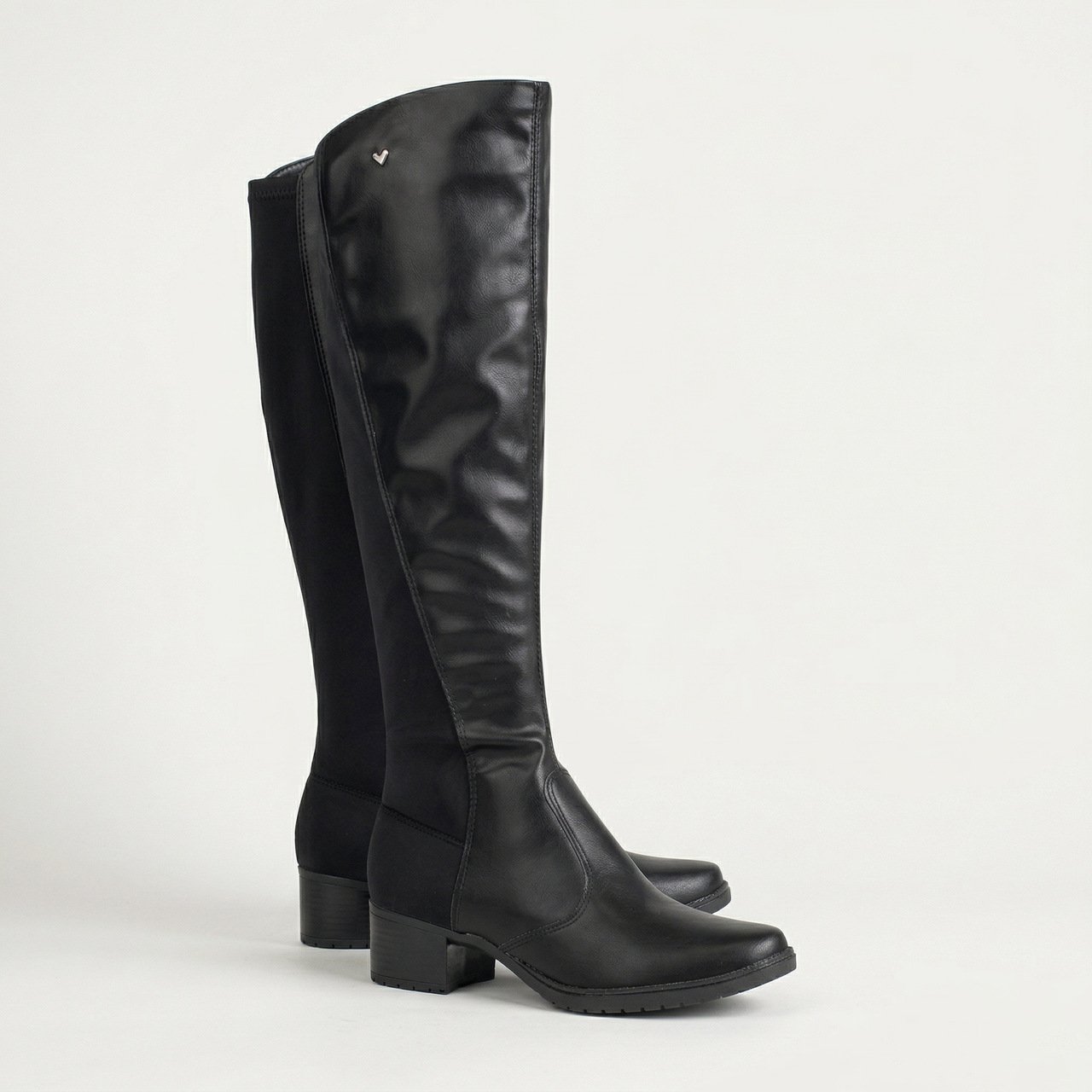 Bota Montaria Mississipi Cano Longo Preta Preto 3