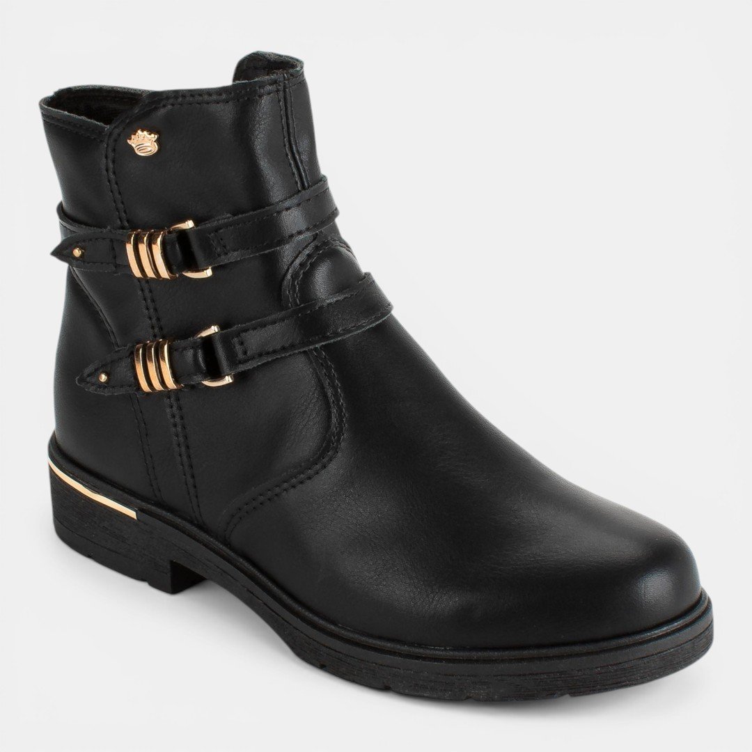 Bota Pink Cats Infantil Preta Preto 2