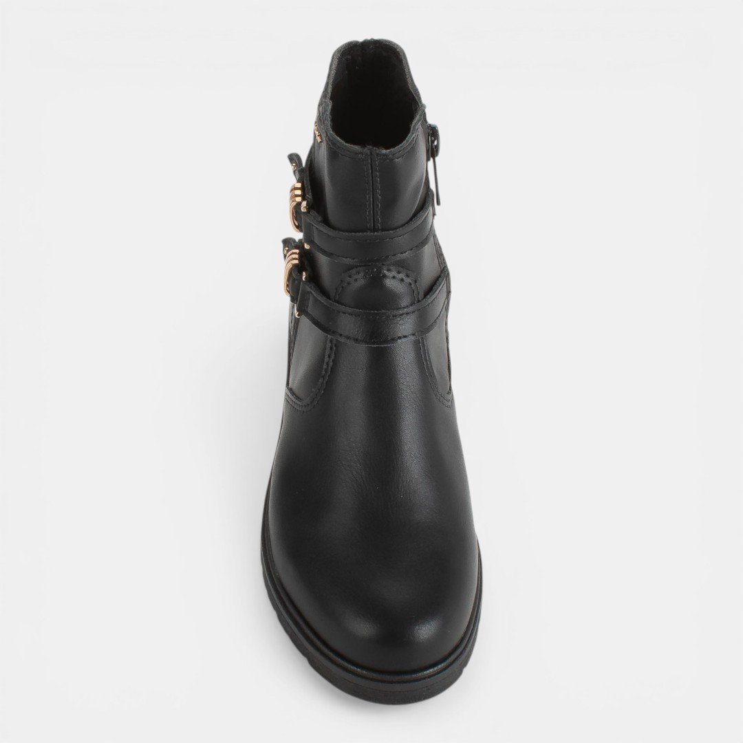 Bota Pink Cats Infantil Preta Preto 5
