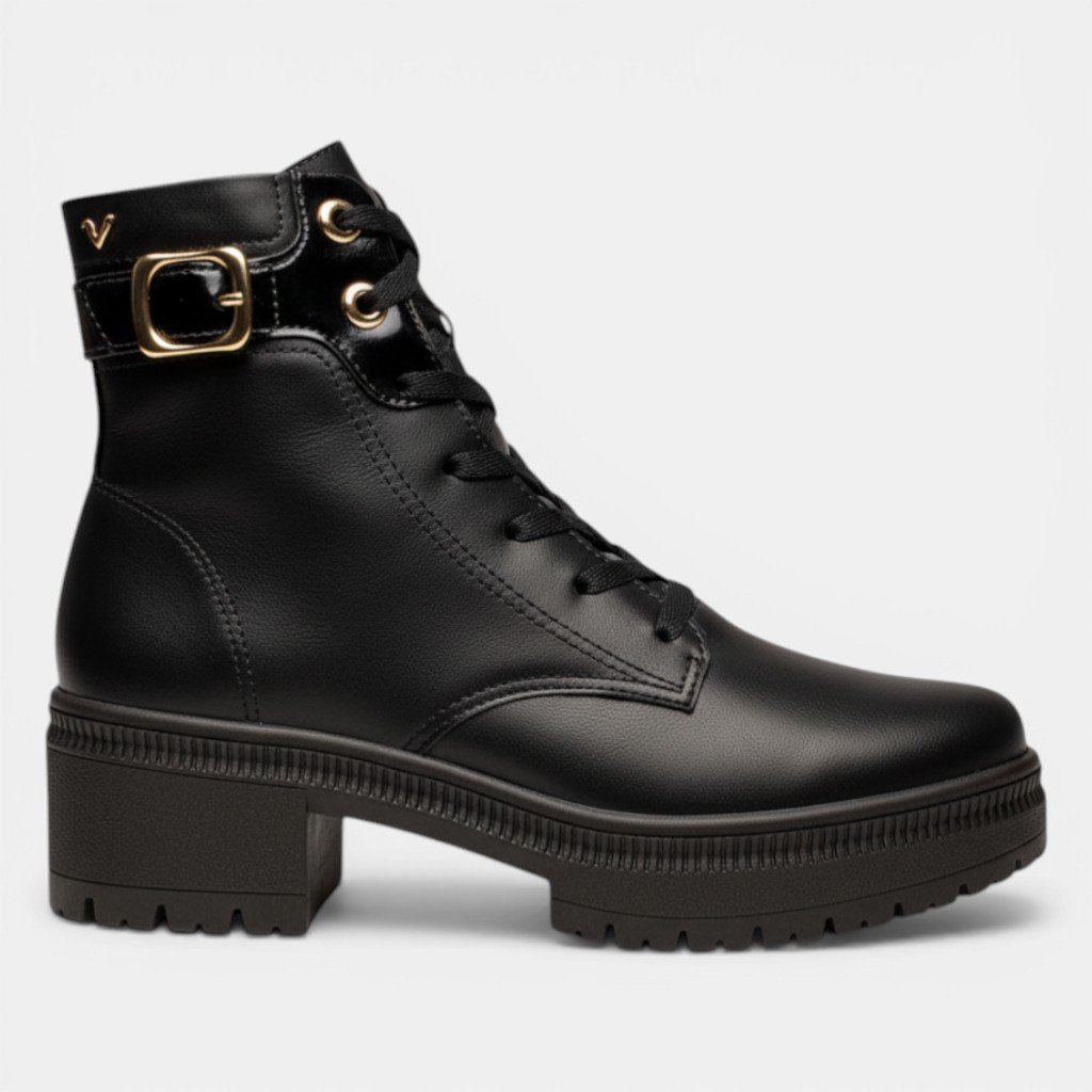 Bota Coturno Mississipi Preta