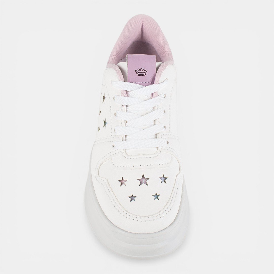 Tênis Pink Cats Infantil Branco Branco 5