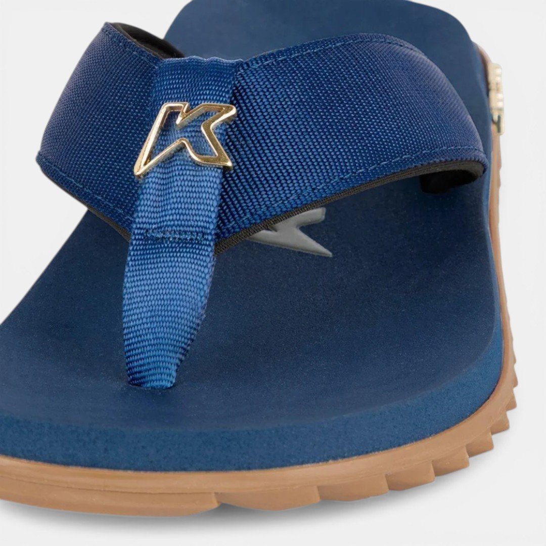 Sandália Kenner Kivah Azul com Marrom Azul 4