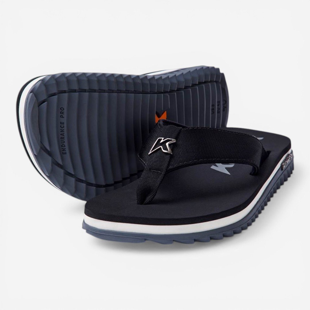 Sandália Kenner Kivah Line Cinza com Preto Cinza/Preto 2