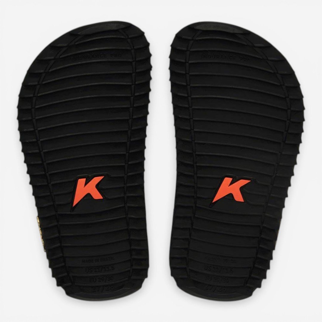 Chinelo Kenner Kivah Infantil Preto Preto 3