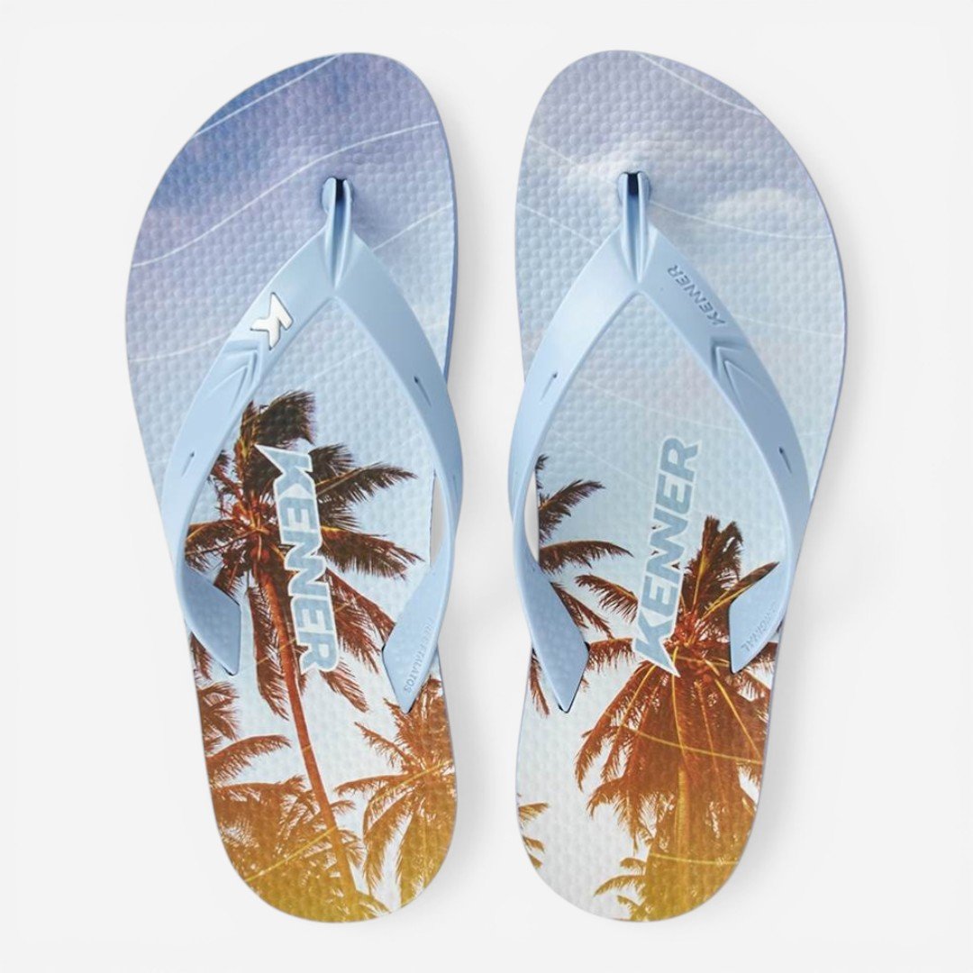 Chinelo Kenner Summer Sunset Azul Claro