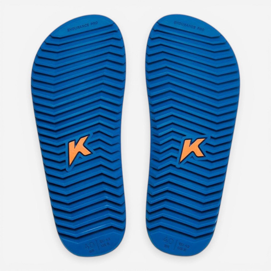 Chinelo Kenner NK6 Pro Preto com Azul Azul 5